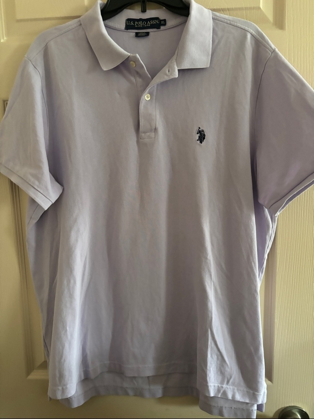 U.S. Polo Assn. Men’s Light Lavender Polo Shirt